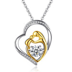 Load image into Gallery viewer, Zircon Heart Necklace
