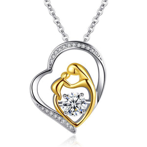 Zircon Heart Necklace