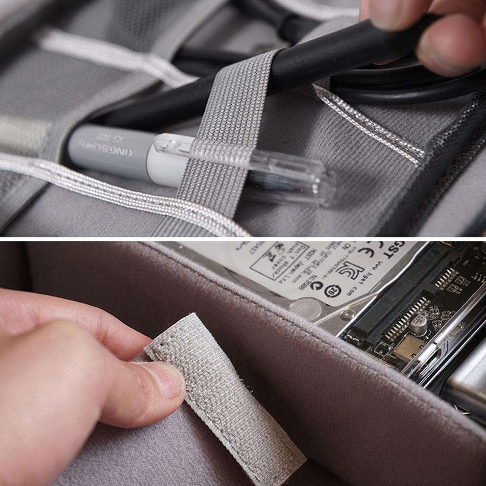 Multi-Function Data Cable Storage Bag