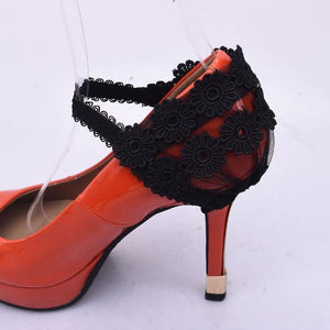 High-Heeled Shoes Anti-drops Heel Straps