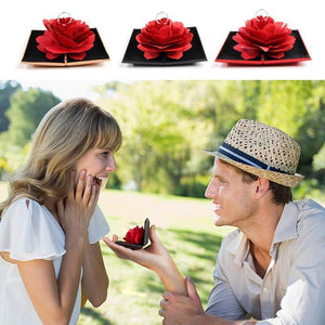 3D Rose Ring Box