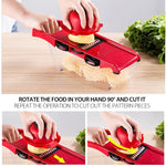 Load image into Gallery viewer, Vegetable Cutter with Six Steel Blades
