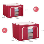 Load image into Gallery viewer, Foldable Storage Bag For Quilt And Clothes
