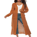 Load image into Gallery viewer, Knitted Acrylic Casual Solid Quilted Coat
