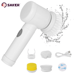 Load image into Gallery viewer, Saker Rechargeable Electric Cleaning Brush
