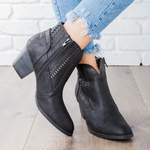 Load image into Gallery viewer, Women Thick Heel Platform Boots
