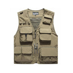 Load image into Gallery viewer, Outdoor Lightweight Mesh Fabric Vest with 16 Pockets
