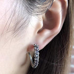 Load image into Gallery viewer, Octopus Hoop Earrings
