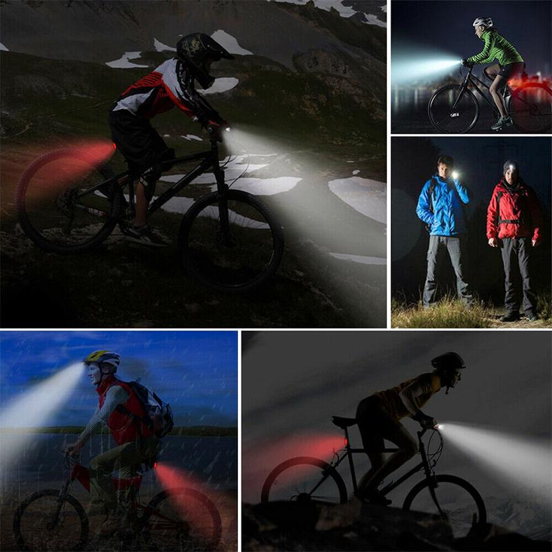 Rechargeable Bicycle Light Set