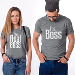 Load image into Gallery viewer, Matching Couple Shirts-The BOSS&amp;The Real BOSS Shirts
