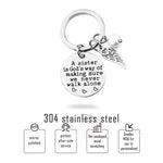 Load image into Gallery viewer, Keychain Gifts for Sisters
