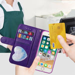 Load image into Gallery viewer, Zipper Wallet PU Leather phone Case
