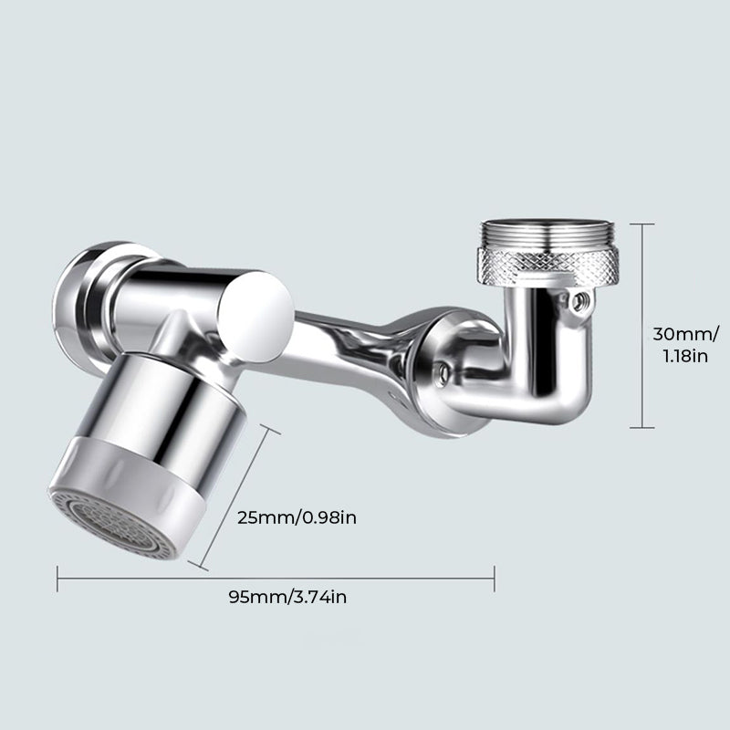 Rotating 1080° Robotic Arm Faucet