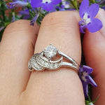 Load image into Gallery viewer, Angel&#39;s Wing Embrace Ring
