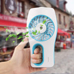 Load image into Gallery viewer, Mini Handheld Water Spray Fan
