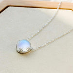 Load image into Gallery viewer, Aurore Borealis Silver Necklace
