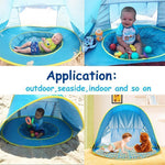 Load image into Gallery viewer, Baby Beach Tent UV-Protection Sun Shelter
