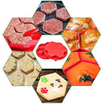 Load image into Gallery viewer, Hexagonal Burger Meat Mold
