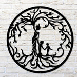 Load image into Gallery viewer, Metal Tree Of Life Wall Decoration
