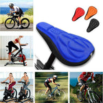 Load image into Gallery viewer, 3D Silicone Soft Bike Seat Saddle Cover
