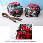 Load image into Gallery viewer, Leisure Style Flower Pattern Backpack
