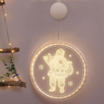 Load image into Gallery viewer, 3D Christmas Hanging Lamp
