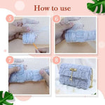 Load image into Gallery viewer, Flowery Chiffon Ribbon Handbag DIY Kit
