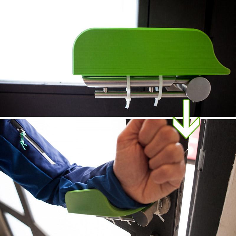 Hand-free Arm Pull Operated Door Opener (2 PCs)