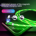 Load image into Gallery viewer, Hirundo 3-in-1 Magic Flow Light Charging Cable
