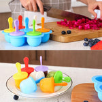 Load image into Gallery viewer, Mini Silicone Popsicle Mold Set
