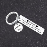 Load image into Gallery viewer, “To my man I love you” Keychain
