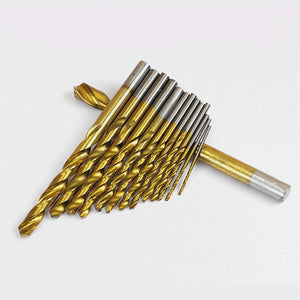 Steel Titanium-plated Twist Drill Bit (99 PCs)