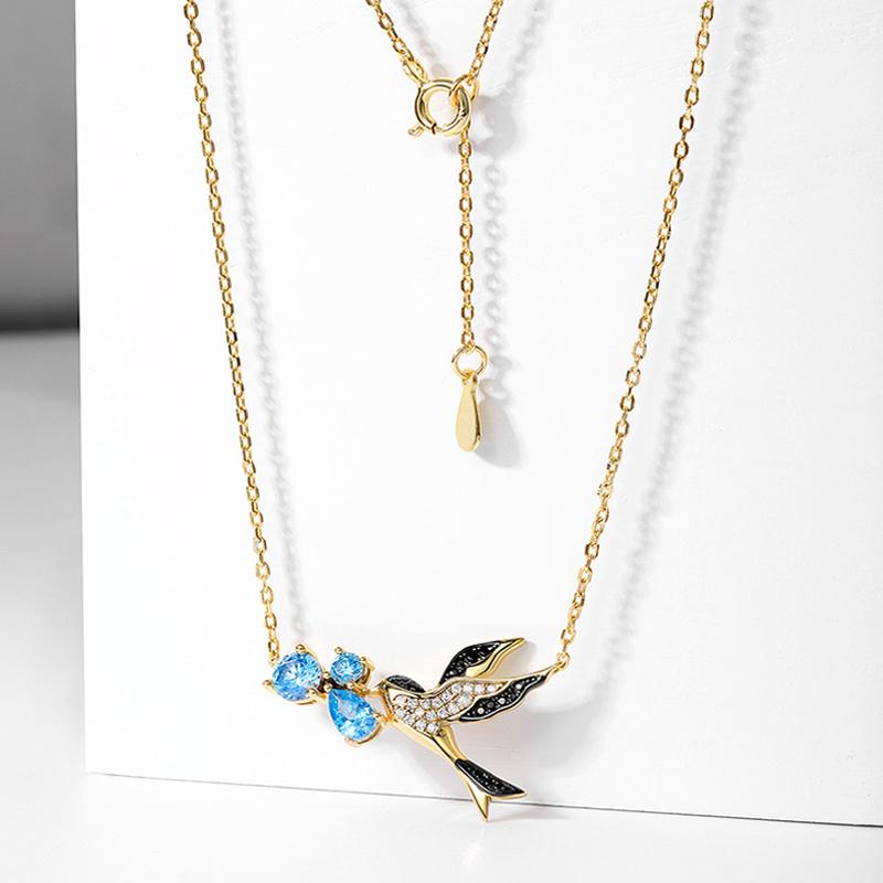 Women Fashion Swallow Necklace