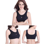 Load image into Gallery viewer, Women Anti-Sagging Cotton Sports Bra, 3 packs
