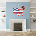 Load image into Gallery viewer, America Flag Decorative Board
