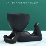 Load image into Gallery viewer, Ceramic Figure Pot Ornament
