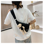 Load image into Gallery viewer, Cartoon Bear Shoulder Bag
