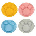 Load image into Gallery viewer, Baby Silicone Plate Kids Bowl
