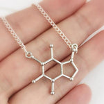 Load image into Gallery viewer, Chemical Molecule Pendant Necklace
