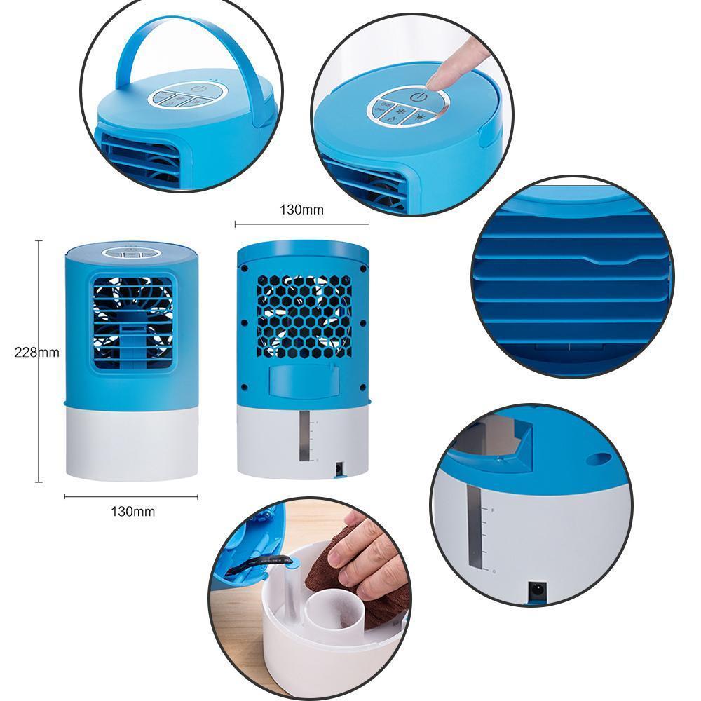 Round Portable Mini Air Cooler