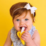 Load image into Gallery viewer, Baby Banana Training Toothbrush &amp; Teether
