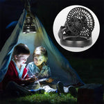 Load image into Gallery viewer, Portable Camping Lantern with Ceiling Fan
