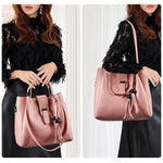 Load image into Gallery viewer, Ladies Fashion Purses and Handbags 3 PCS Sets
