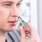 Load image into Gallery viewer, Manual Stainless Steel Nose Hair Trimmer
