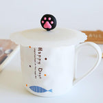 Load image into Gallery viewer, Cartoon Silicone Dustproof Cup Cover
