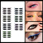 Load image into Gallery viewer, Reusable Eyeliner And Eyelash Stickers (4 Pairs)
