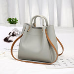 Load image into Gallery viewer, Ladies Messenger Handbag - Solid Color
