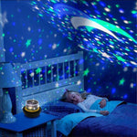 Load image into Gallery viewer, Multifunctional LED Night Light Star Projector Lamp, 5 Sets of Film
