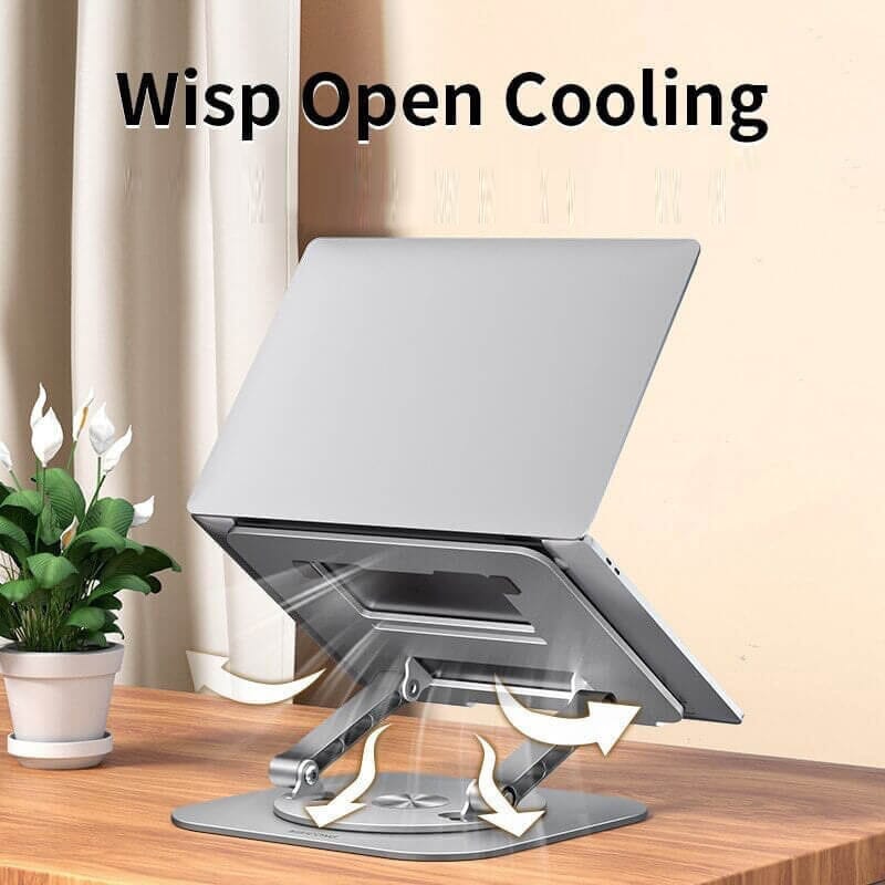 💻Aluminum Alloy Swivel Computer Stand