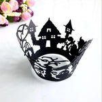 Load image into Gallery viewer, Halloween Decoration Cupcake Wrappers Party Accessories, 50 PCs
